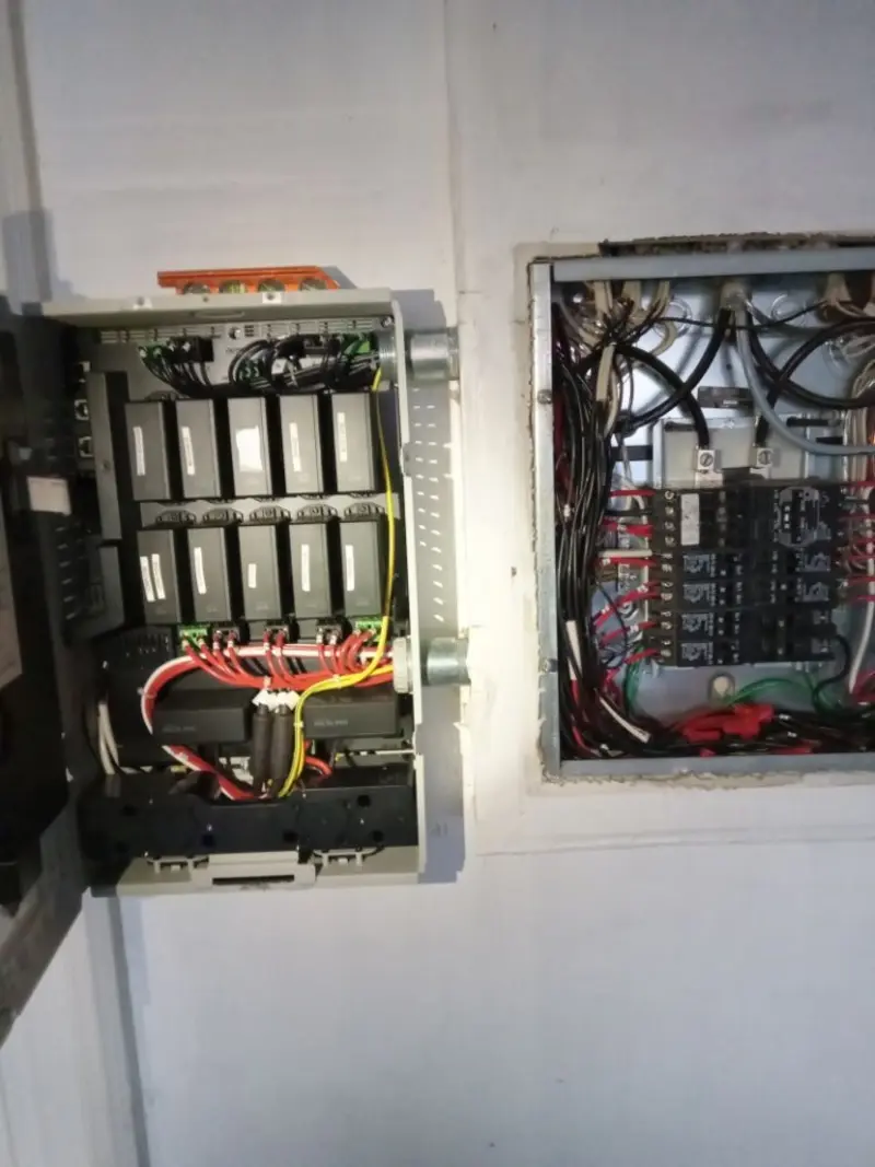 Electrical panel upgrade completed for Indoor Lighting Installation in Hawthorn Woods
